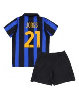 Inter Milan Curtis Jones #21 Domácí dres pro děti 2026-27 Krátký Rukáv (+ trenýrky)